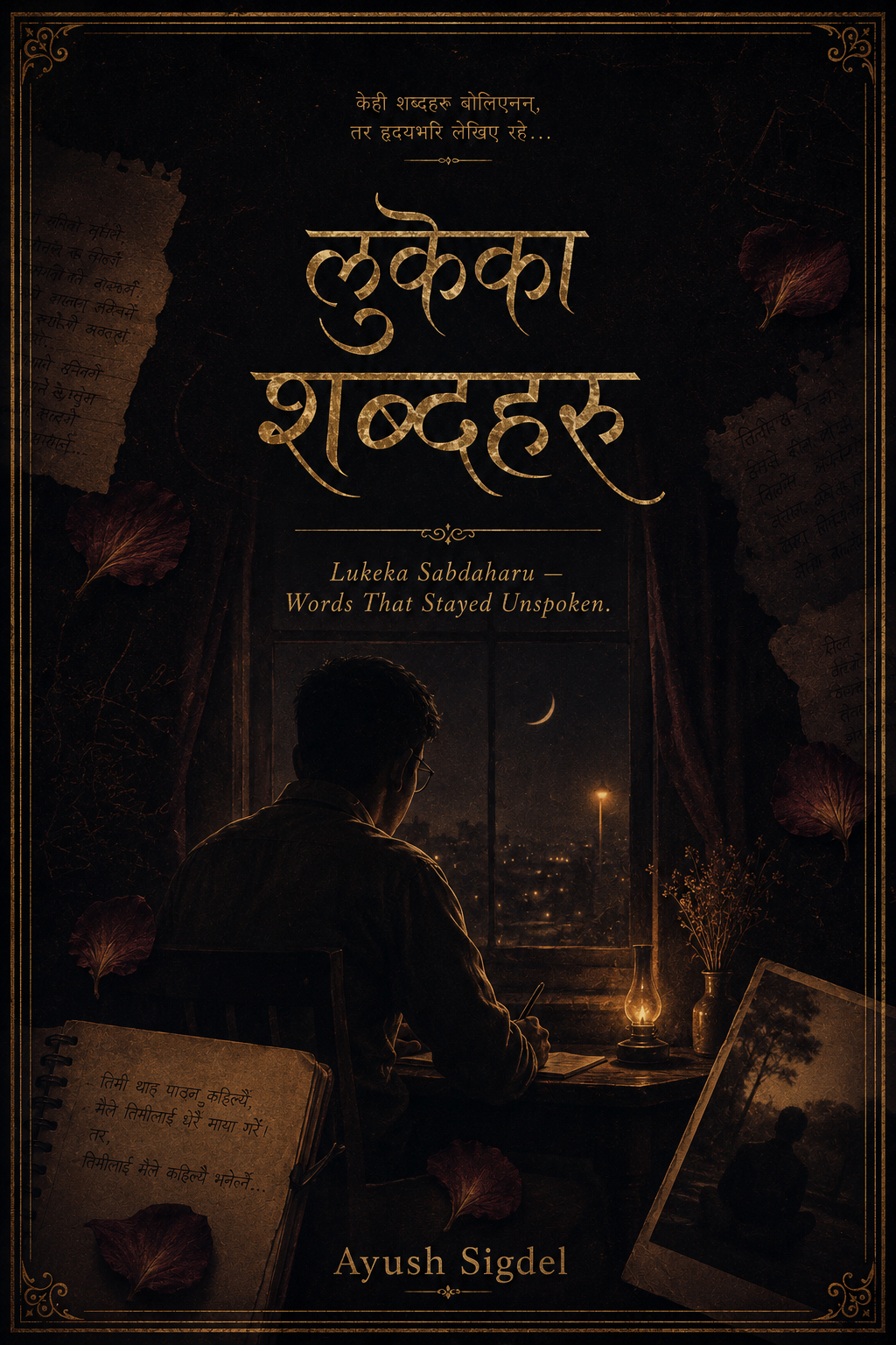 लुकेका शब्दहरू book cover